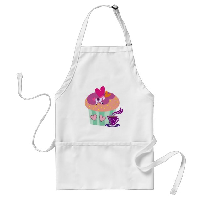 Cupcake  Kitchen Apron (Front)