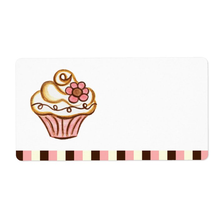 Cupcake Labels Zazzle.ca