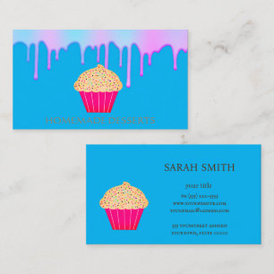 Cupcake Logo boulangerie Chef, Carte de visite mig