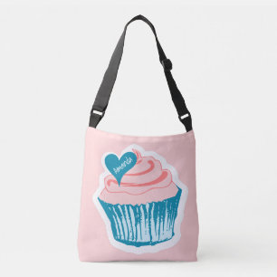 Cupcake Love custom monogram bags