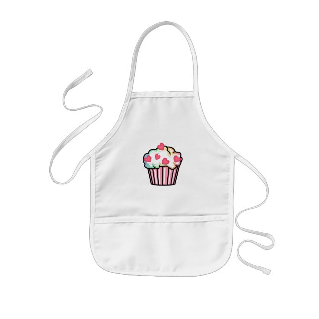 Cupcake Love Kids Apron (Front)