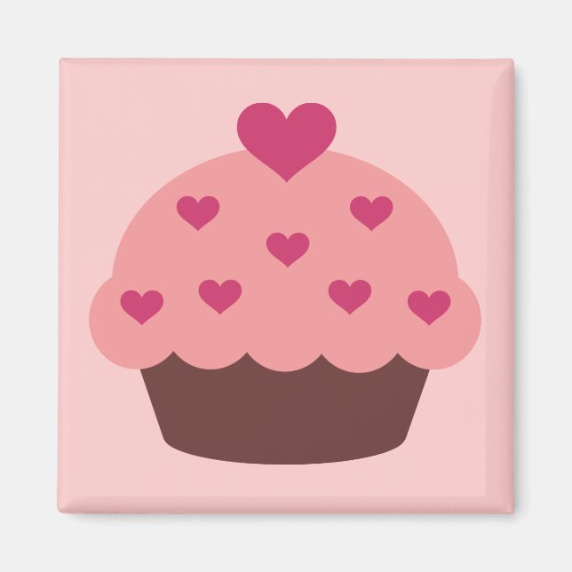 Cupcake Love Magnet (Front)