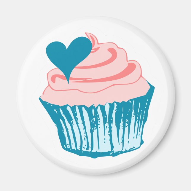 Cupcake Love magnet (Front)
