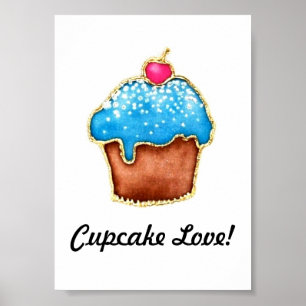 Cupcake Love Poster