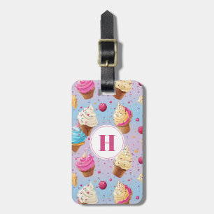 Cupcake Luggage Tag