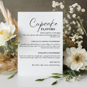 Cupcake mariage moderne signe dessert