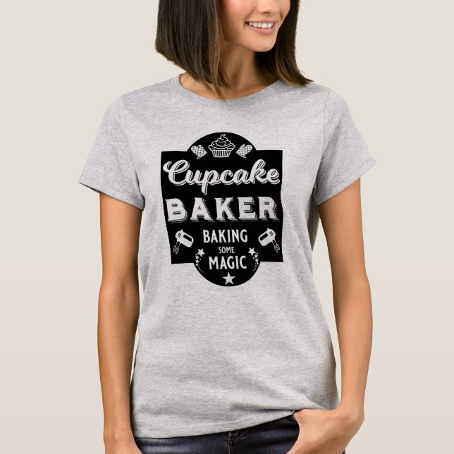 Cupcake Master Baker T-Shirt (Front)