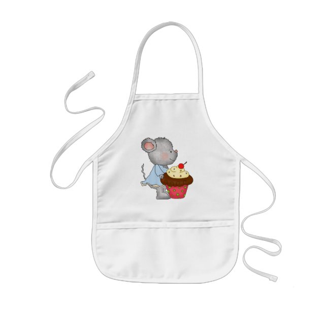 Cupcake Mouse apron (Front)
