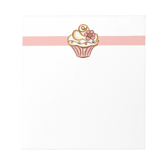 Cupcake Notepad (Front)