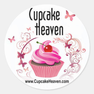 Cupcake Packaging Sticker "Cupcake Heaven"