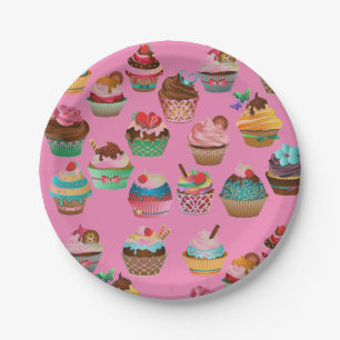 Cupcake Paper Plates