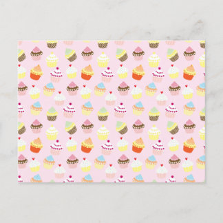 Cupcake Party Postcard