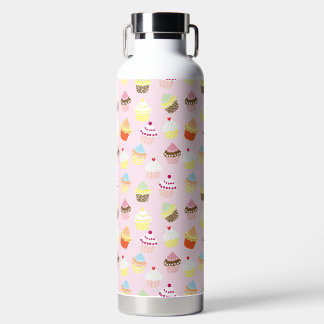Cupcake Party Water Bottle
