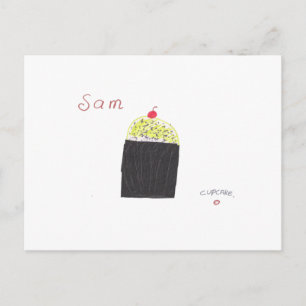 CUPCAKE POSTCARD