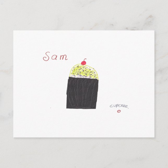 CUPCAKE POSTCARD (Front)