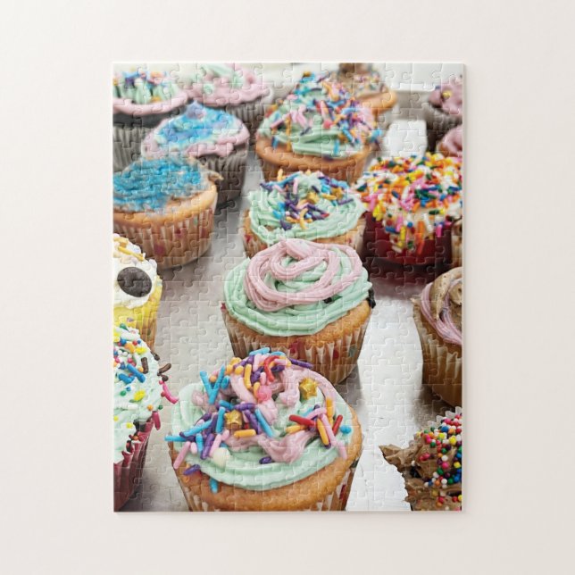 Cupcake Puzzle (Vertical)