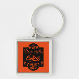 Cupcake Queen Keychain