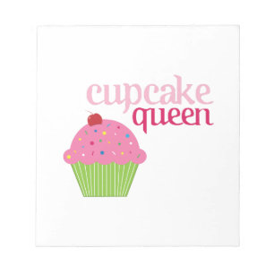 Cupcake Queen Notepad