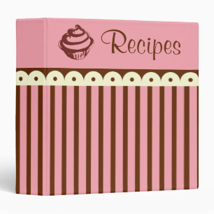 Cupcake Recipe Binder