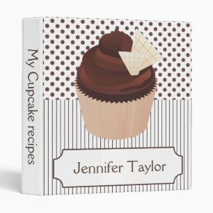 cupcake Recipe binder