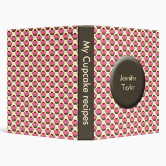 cupcake Recipe binder