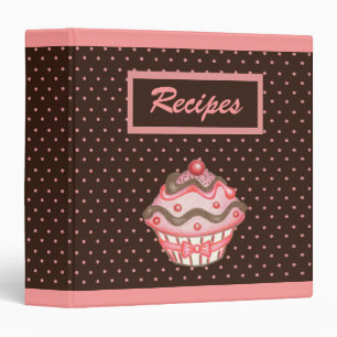Cupcake Recipe Binder Gift