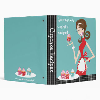 Cupcake Recipes Binder