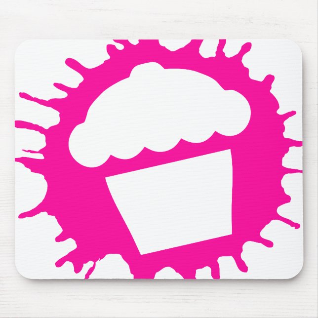 cupcake splatz mouse pad (Front)