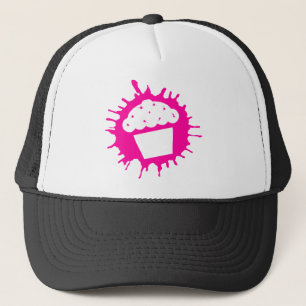 cupcake splatz trucker hat
