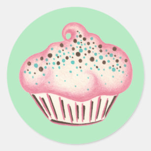 Cupcake Sticker