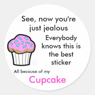 Cupcake Sticker