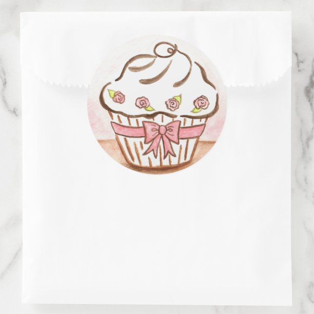 Cupcake Sticker (Bag)