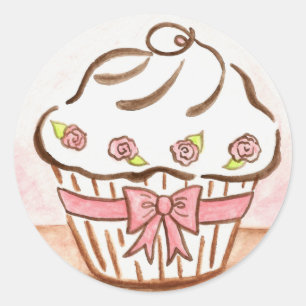 Cupcake Sticker