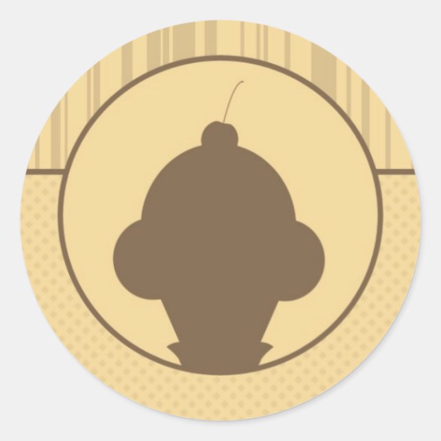 Cupcake sticker (Front)