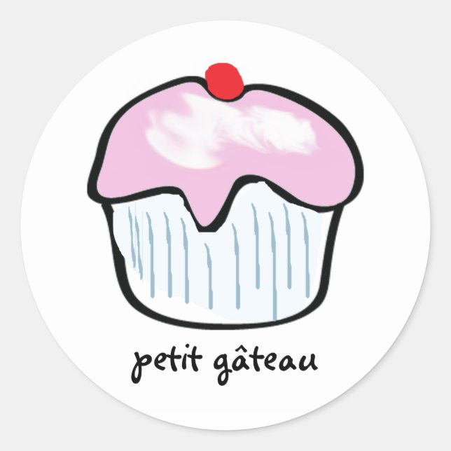 Cupcake Stickers (Front)