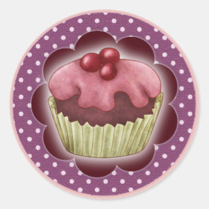 Cupcake Stickers