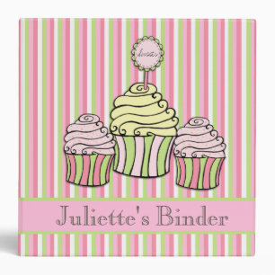 Cupcake Sweet Desserts Recette Livre Classeur