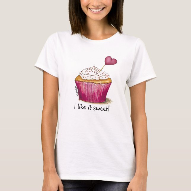 Cupcake - Sweetest Day T-Shirt (Front)