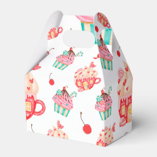 cupcake sweets celebration party favor box