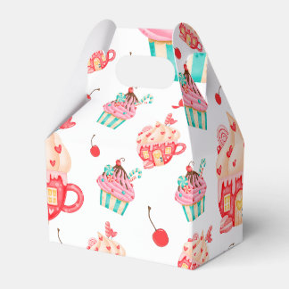 cupcake sweets celebration party favor box
