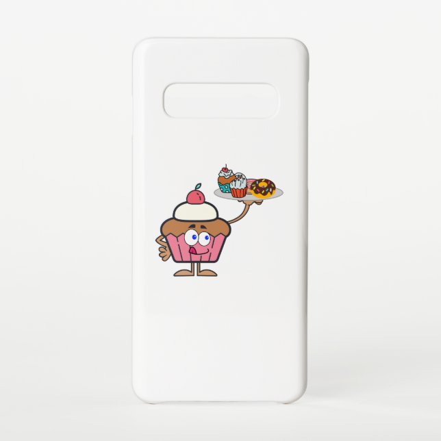 Cupcake Sweets Your Day Samsung Galaxy Case (Back)