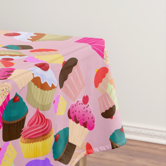 Cupcake Tablecloth (In Situ)