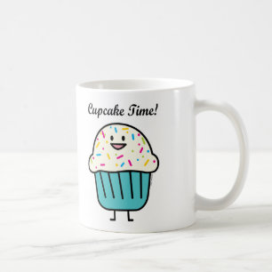 Cupcake Time with sprinkles sweet dessert fondant Coffee Mug