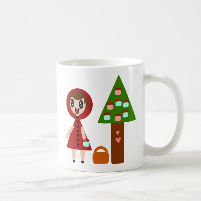 Cupcake Tree and girl Coffee Mug (Right)