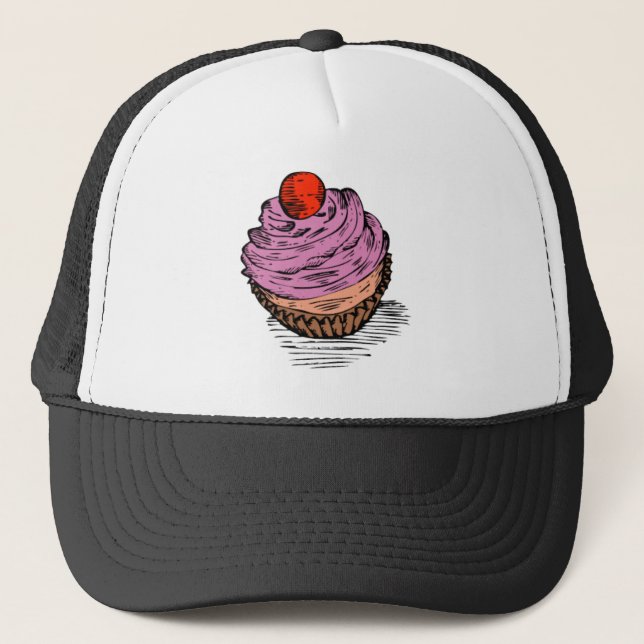 Cupcake Trucker Hat (Front)
