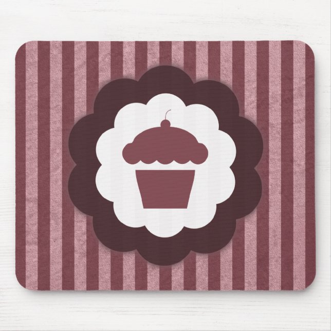 cupcake vintage mouse pad (Front)