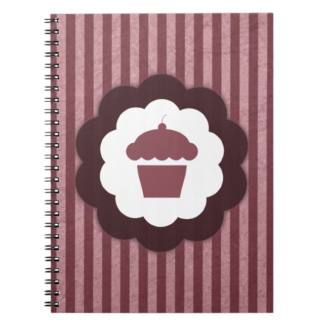 cupcake vintage notebook (Front)