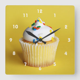 Cupcake Wall Clock