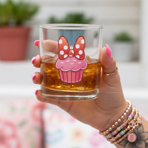 Cupcake Whiskey Glass