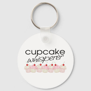 Cupcake Whisper Keychain